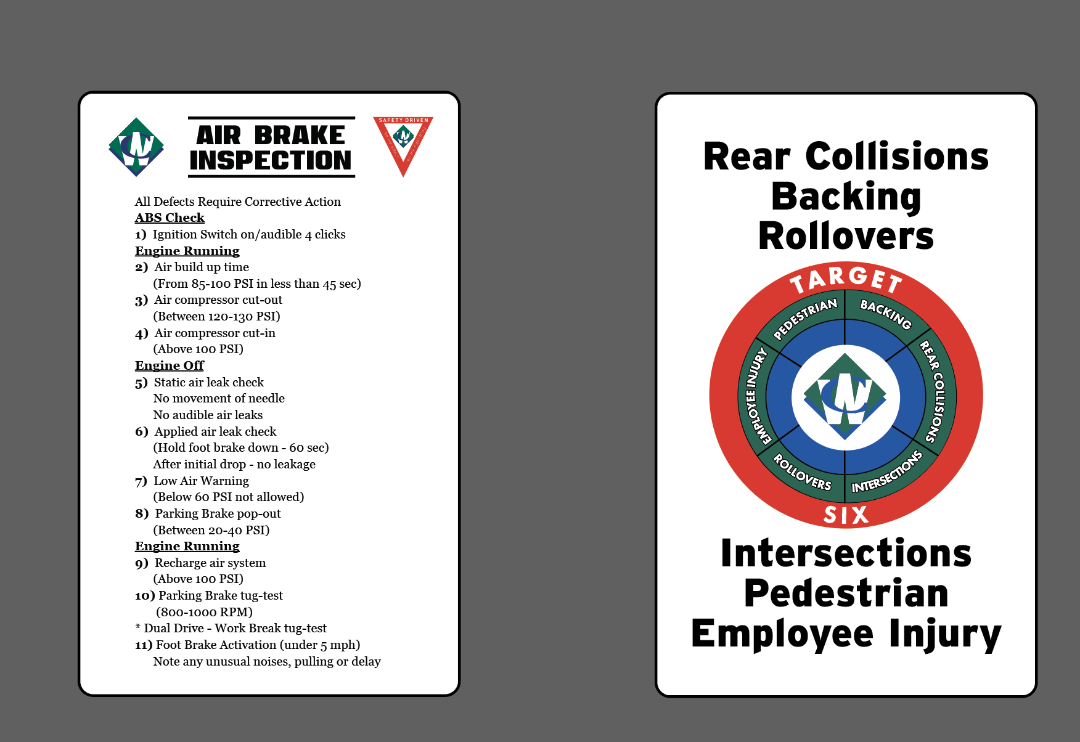 Air Brake Card